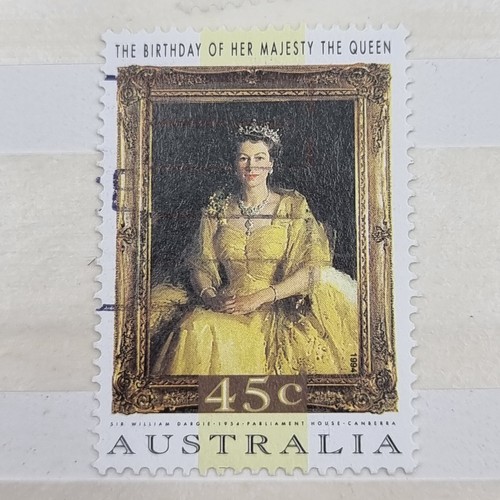 794 - A mini stamp album collection of Early Austrailian stamps. Inc Mint stamps and blocks. With an index... 