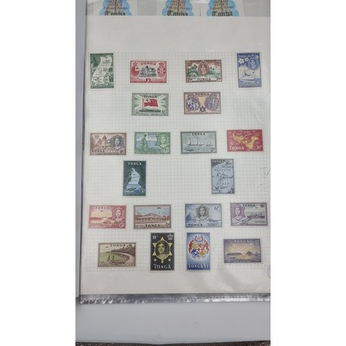 797 - Good selection of stamps from the Kingdom and Protectorate of Tonga. Inc the 1951 High Value Treaty ... 