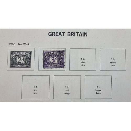 798 - A large shoe box of Stamps in 4 albums. Great dealers lot please see pics and contents page for roug... 