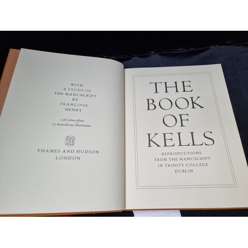 321 - Star Lot: A Thames and Hudson 1974 edition of the book of Kells, With a study of the manuscript By F... 