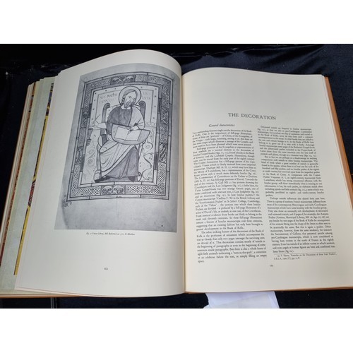 321 - Star Lot: A Thames and Hudson 1974 edition of the book of Kells, With a study of the manuscript By F... 