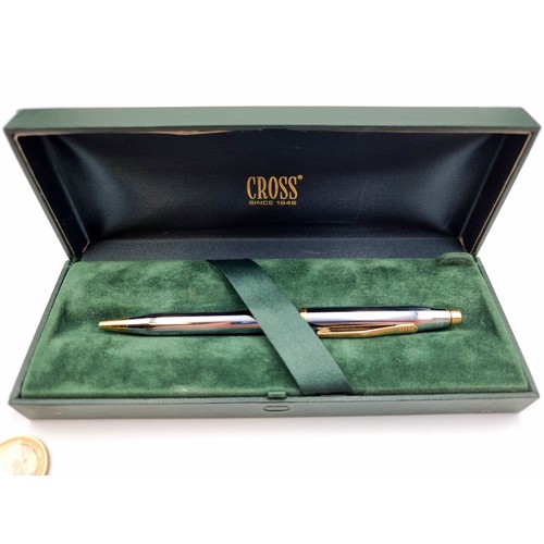 171 - A Good Cross, Century Classic Pen in original box with silver and gold accents.