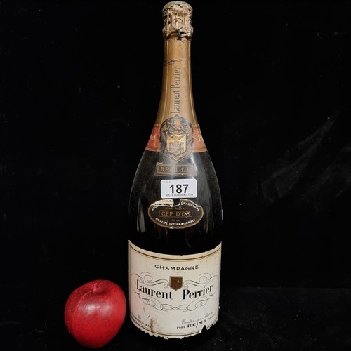 187 - A sealed magnum of Champagne Laurent Perrier Brut L-P.