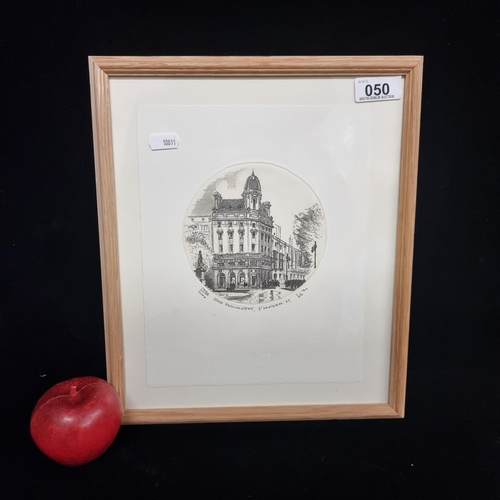 50 - A fantastic original limited edition (1799/2000) copper plate etching titled 'Irish Permanent O'Conn... 