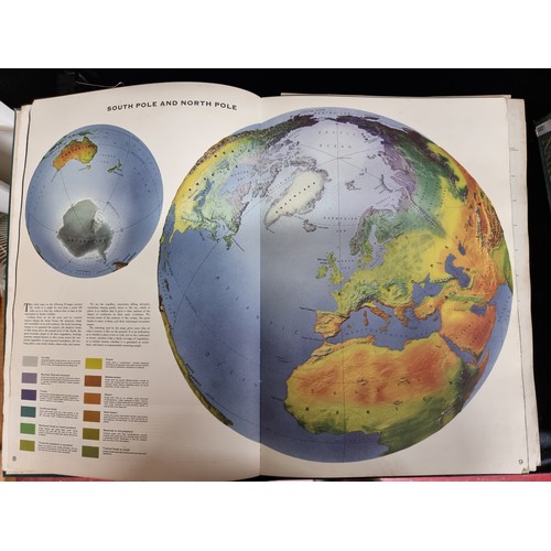 211 - Two vintage books including The Reader's Digest Great World Atlas, 1972 and the National Geographic ... 