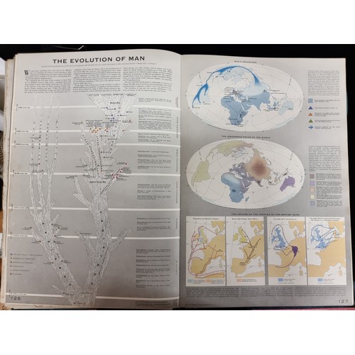 211 - Two vintage books including The Reader's Digest Great World Atlas, 1972 and the National Geographic ... 