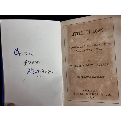 180 - An adorable set of two Victorian prayers books titled 