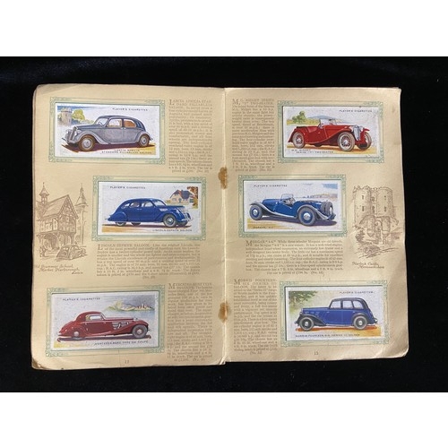 419 - Four filled vintage albums of John Player's & Sons cigarette cards including Hints on Association Fo... 