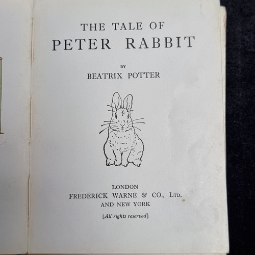 240 - A collection of six hardback children's books, including five by Beatrix Potter (published by F. War... 