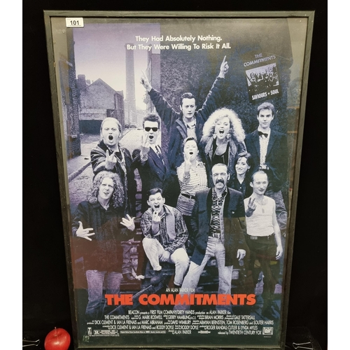 101 - A very large print of a poster advertising the Commitments.