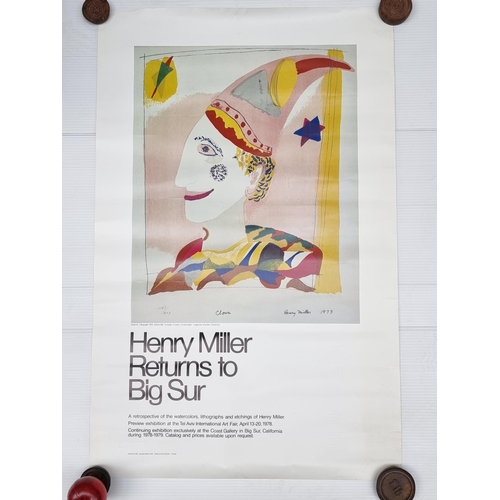 288 - A lot of 4 posters including a limited edition (artist's proof) lithograph print by J Garrington tit... 