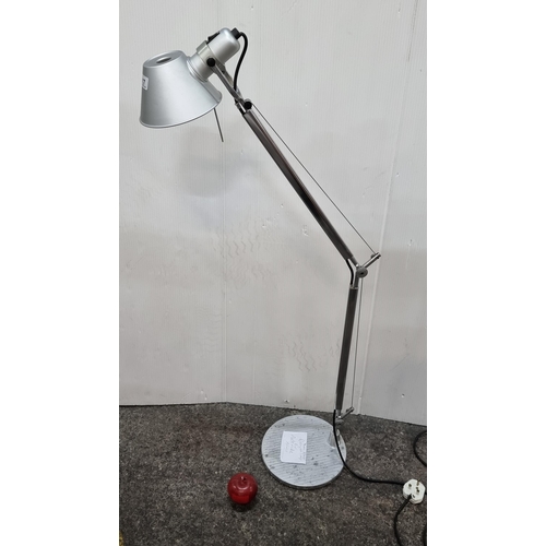 317 - Star Lot : A stunning Italian made Artemide Tolomeo fully adjustable floor lamp. Designed by Michele... 