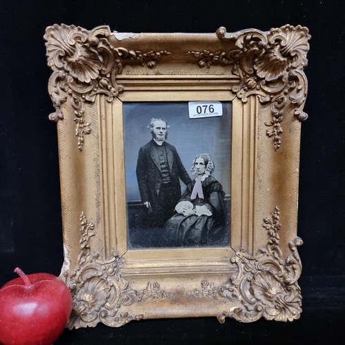 76 - A fabulous original 19th century albumen photograph dating to 1855 featuring the Rev. Samuel Davis a... 