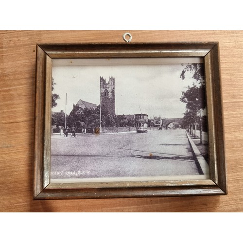 199 - Eleven framed prints of Victorian Dublin including East Wall and Clontarf.