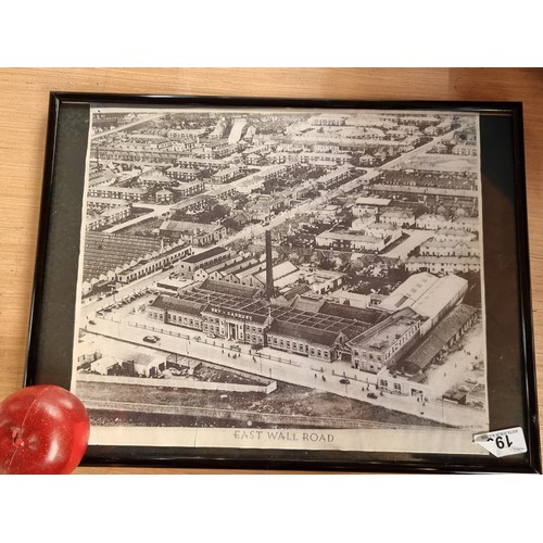 199 - Eleven framed prints of Victorian Dublin including East Wall and Clontarf.