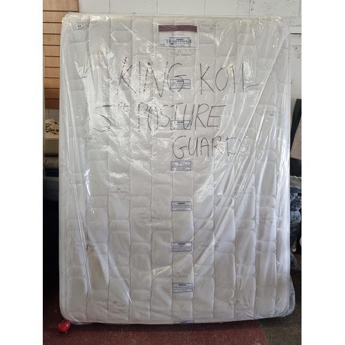 579 - A King Koil 5 foot Posture Guard mattress, new in packaging. RRP €995