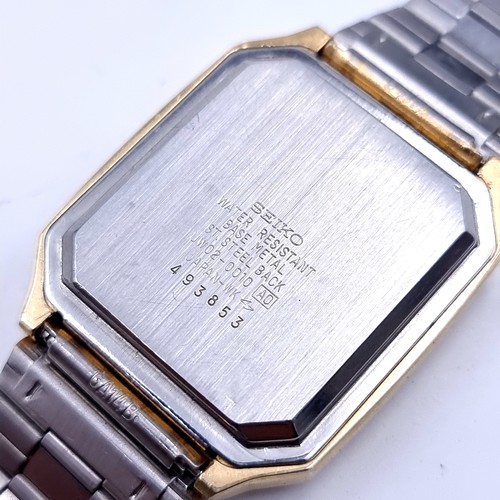 59 - Star Lot : A very retro vintage Seiko Memo Diary UW02-0010 computer watch, number 493853. Manufactur... 