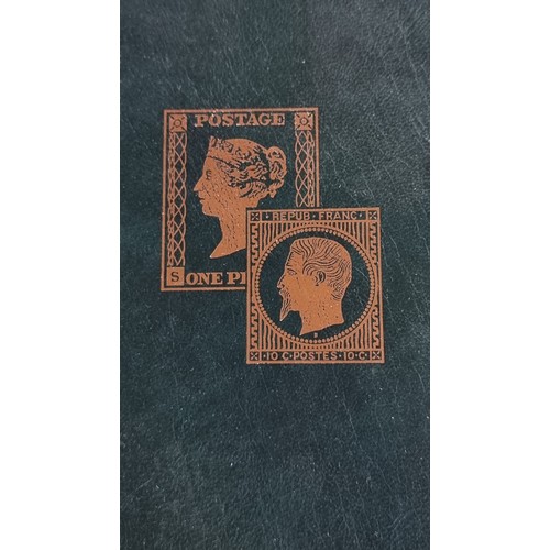 582 - A substantial stamp album containing thirty-three full sheets of stamps, with examples from Poland a... 