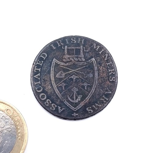 743 - An excellent example of an Irish 18th century half penny. One one side it reads the associated Irish... 