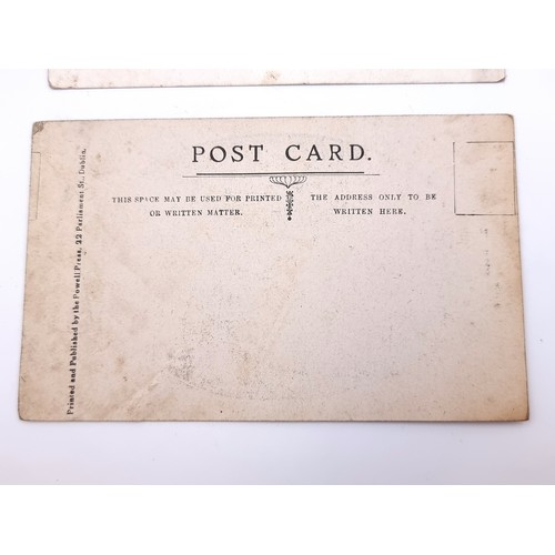 744 - Four items Including an original postcard of Edward Ned Daly, Commandant of the North West Dublin Ar... 