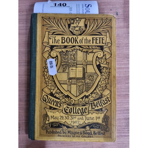 140 - A hardback antique book entitled 