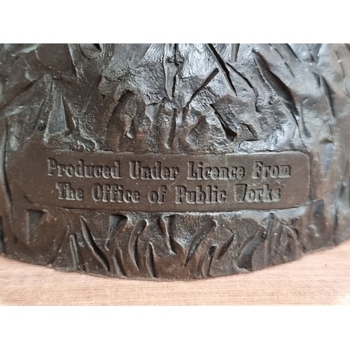 165 - A heavy bronze resin statue of Cú Chulainn, produced under license from the Office of Public Works. ... 