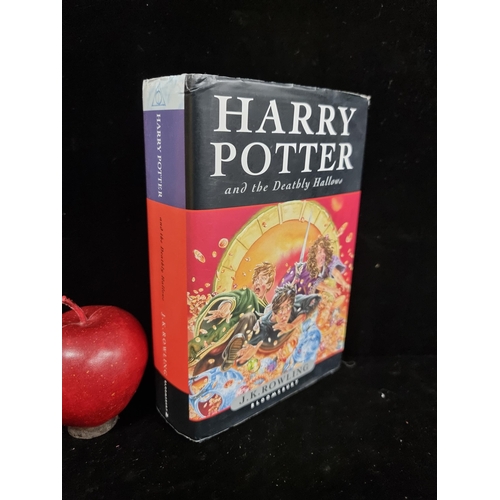 219 - A hardback first edition of Harry Potter and the Deathly Hallows by J. K. Rowling published by Bloom... 