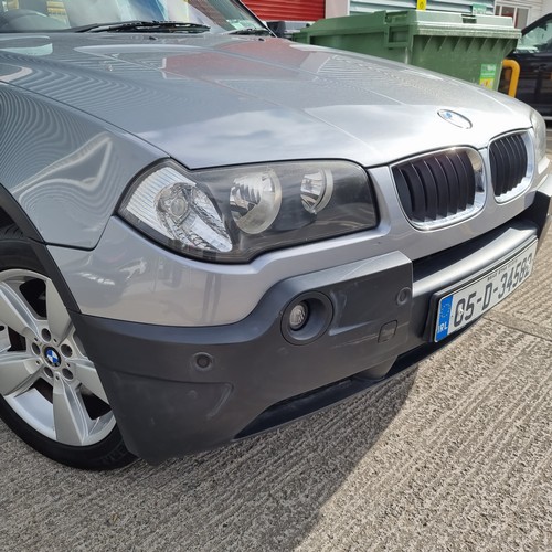 655 - Star Lot : A motor car. A BMW X3 Jeep. 2005 model 2.5L petrol Auto. Only 93Km / 58,000 miles only on... 