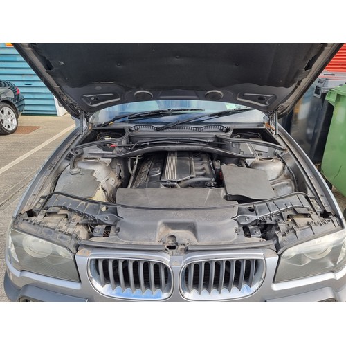 655 - Star Lot : A motor car. A BMW X3 Jeep. 2005 model 2.5L petrol Auto. Only 93Km / 58,000 miles only on... 