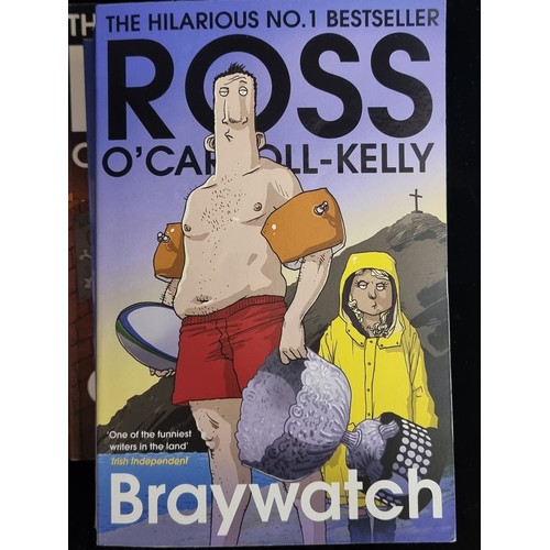 230 - Three signed first editions of books by Ross O'Carroll Kelly including 