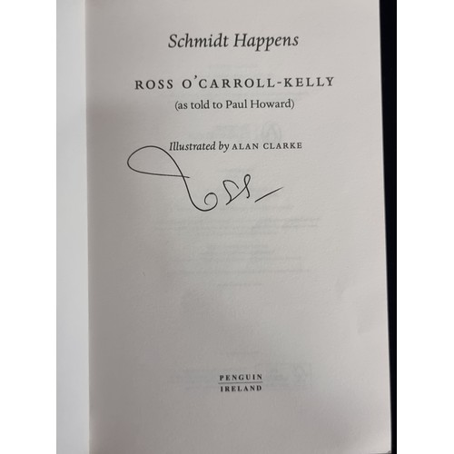 230 - Three signed first editions of books by Ross O'Carroll Kelly including 