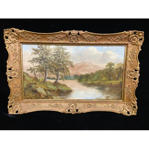 661 - Star Lot: A pair of stunning original antique oil on panel paintings dating to 1890. Of the English ... 