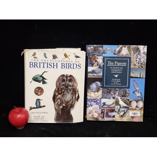 181 - Two large specialist books on the topic of birds and ornithology. Including 