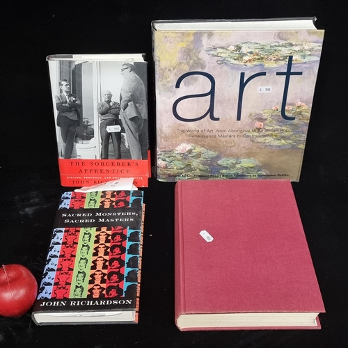 253 - Four books on art including, 