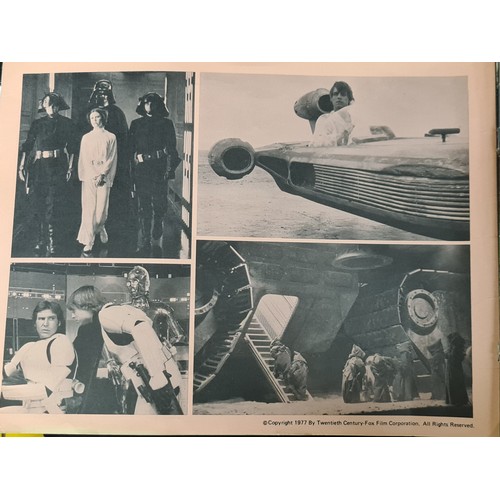 748 - A fantastically rare first edition of the Star Wars Cinema Souvenir Programme, published in 1977 in ... 