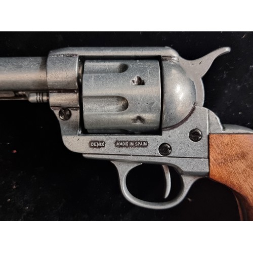 204 - A high-quality replica of a Bluntline Special 12'' Peacemaker Revolver by Denix Replicas. With a nic... 