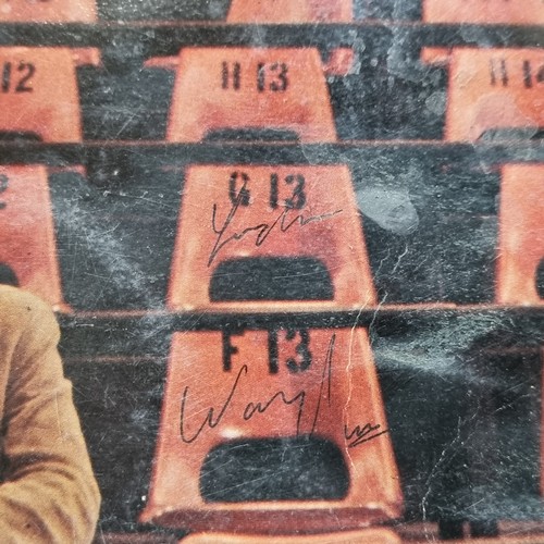 258 - A collection of eight Loudon Wainwrigh III albums, with six signed by Wainwright himself, including ... 