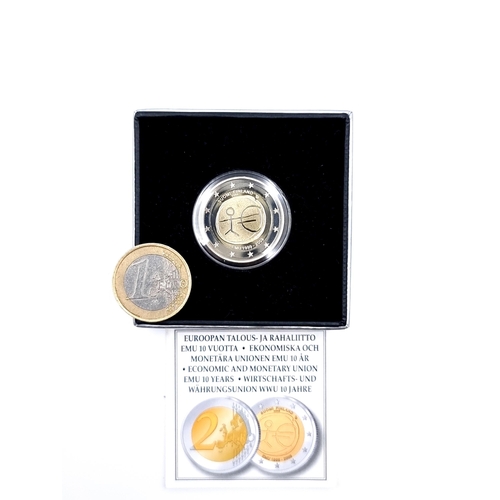 39 - A mint proof two euro coin issued by the Finish Mint. Comes in its original presentation case, with ... 