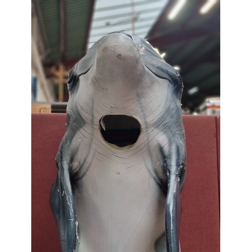 382 - Star Lot : A fantastic advertising Dolphin body suit. Very well constructed and contoured from foam ... 
