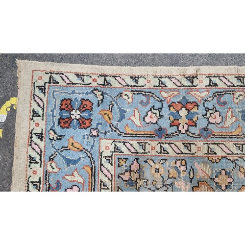 631 - Star Lot A fabulous Usak hand knotted wool and cotton rug with certificate of authenticity.
MM: 375 ... 