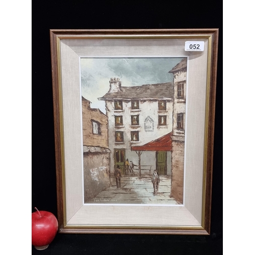 52 - Star Lot: A stunning original oil on canvas painting by well known Irish artist Tom Cullen (1934-200... 