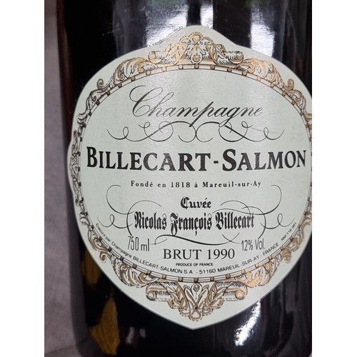 253 - Star lot : A sealed 75cl bottle of a 1990 Billecart-Salmon 'Cuvee Nicolas-Francois Billecart' Milles... 