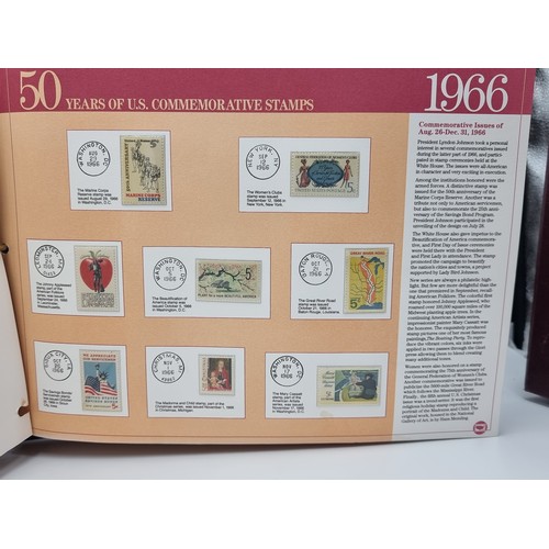 510 - Star Lot : 50 years of US Commemorative stamps 1964-1988. A Fabulous chronological Album of All US C... 