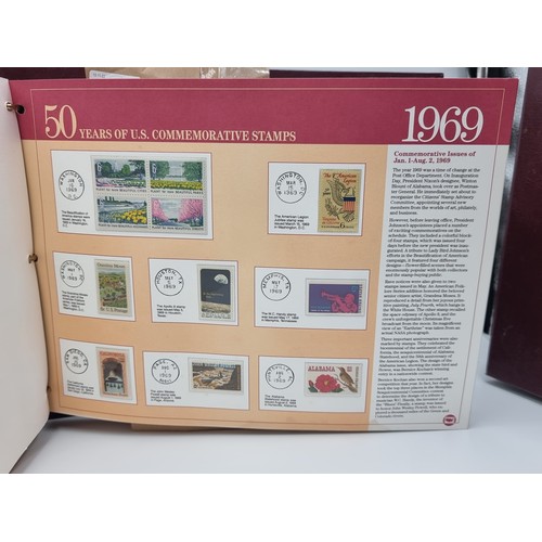 510 - Star Lot : 50 years of US Commemorative stamps 1964-1988. A Fabulous chronological Album of All US C... 