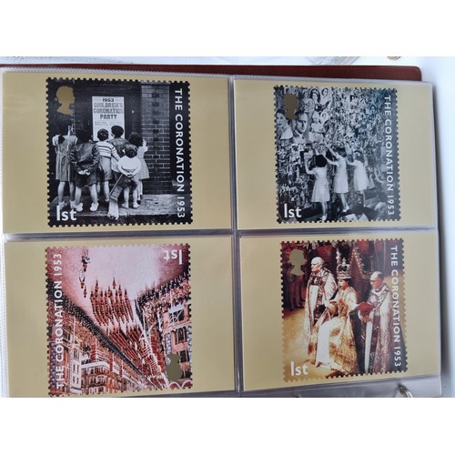 562 - A mint memorial collection of Queen Elizabeth the 2nd reign through Royal Mail PHQ cards, includes c... 