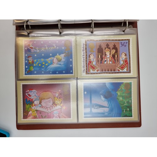 564 - An excellent album of first day cover from 1980-1991 including a Scarce Christmas first day cover. F... 