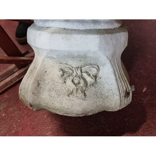 827 - Star Lot : An antique magnificent classically inspired  fountain. Crafted from reconstituted stone a... 