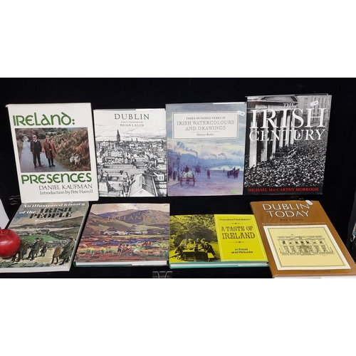 193 - A selection of eight hardback books of the subject of Irish and specifically Dublin history and art ... 