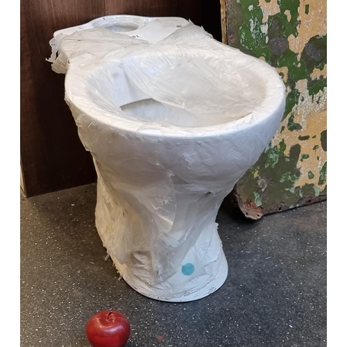 351 - A brand new nice quality ceramic toilet base.