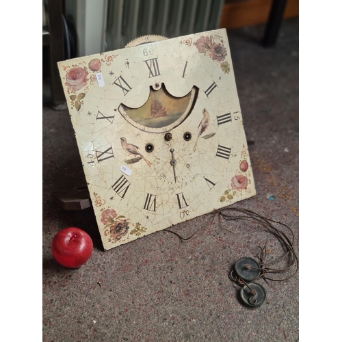 701 - A fabulous original late 18th century  Thomas Barry Bolton 8 day case clock from the interior of a G... 